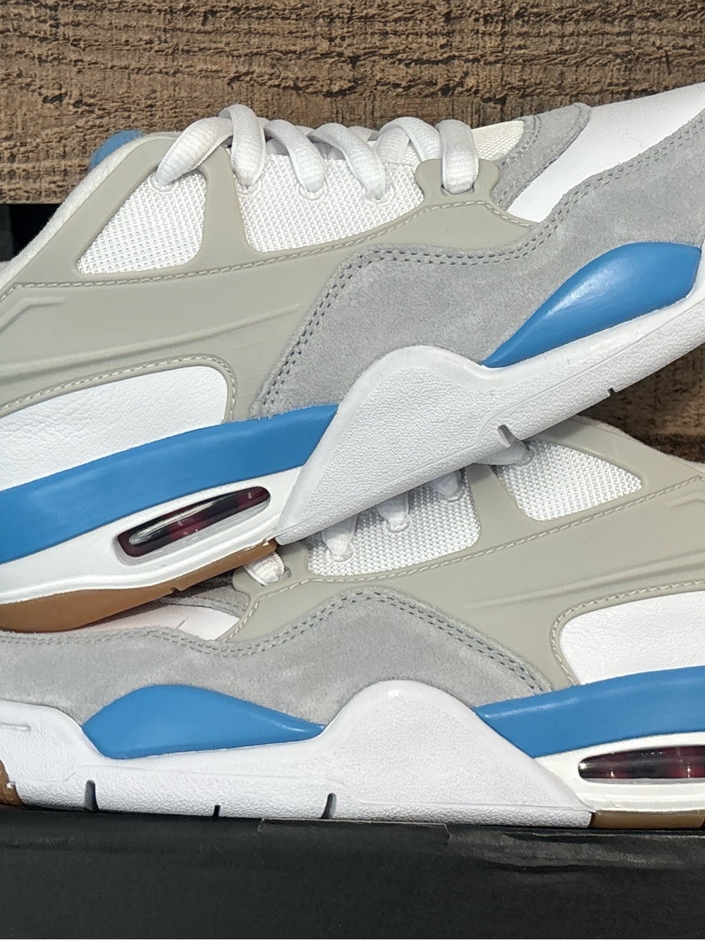 Jordan Flights Men's sneakers White, Gray, red & Blue